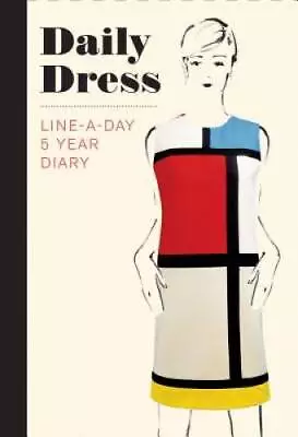 Daily Dress (Guided Journal): A Line-A-Day 5 Year Diary - Hardcover - GOOD • $5.17