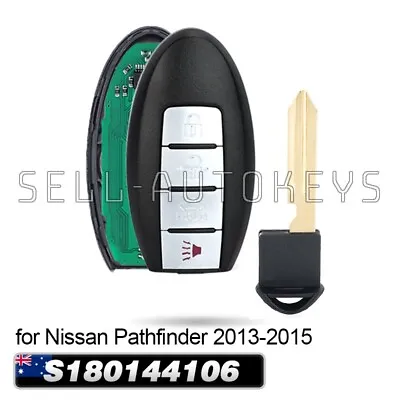 S180144006 For Nissan Pathfinder 2013 2014 2015 Complete Remote Control Key Fob • $38.05