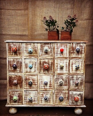 £345 • Buy Wonderful Quirky Vintage Apothecary Chest / Merchants Chest / Multi Drawer Unit