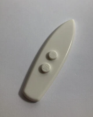 £2.25 • Buy Lego Minifigure Accessory - Utensil, White Surfboard, Part 90397, Excellent