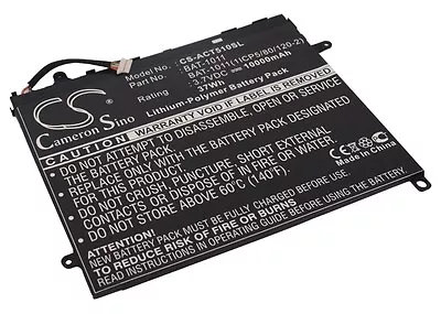 3.7V Battery For Acer Iconia Tab A510 Iconia Tab A700 Iconia Tab A710 BAT-1011 • £30