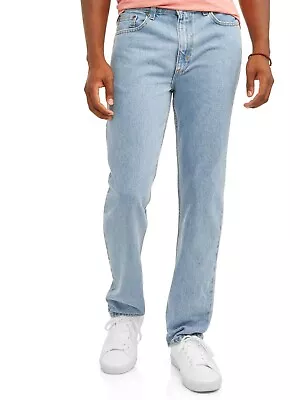 New Men's Regular Fit Classic Jeans George 100% Cotton All Sizes Three Colors   • $22