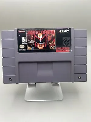 Judge Dredd Super Nintendo Authentic TESTED Cartridge ONLY • $8.99