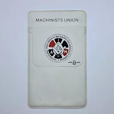 Vintage Pen Holder Pocket Protector IAM Machinist Union Made  • $9.99