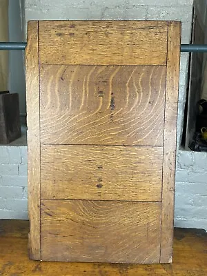 Antique Oak Door Or Lid 27 3/4  X 16 5/8 W ~ C.1910 Furniture Pantry Kitchen? • $71.10