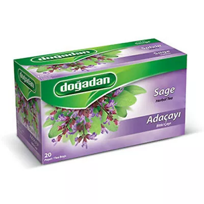 Dogadan Sage Mixed Herbal Tea-Adacayi(2x Boxes40 Teabags)Uk SellerFree Uk Post • £8.49