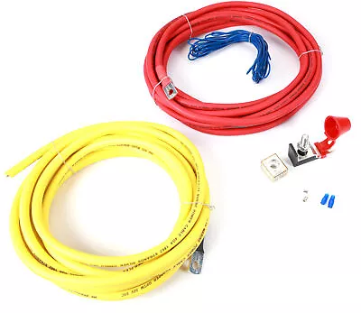 Kicker 47KMPK4 Marine 4 AWG Amplifier  Wiring Kit • $199.99