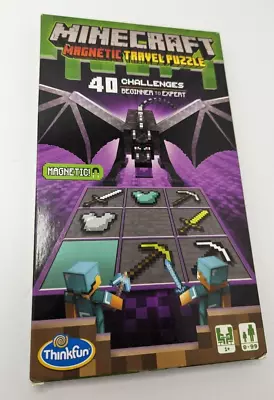 Minecraft Magnetic Travel Puzzle  40 Challenges. • $9