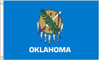 Oklahoma United States Of America USA Polyester Flag • £6