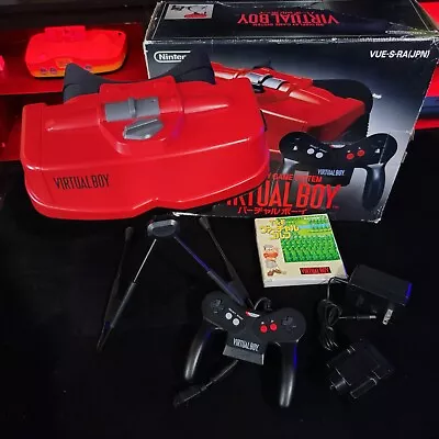 Nintendo Virtual Boy Console System Japanese Video Game With Box Working  • $474.99