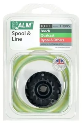 ALM TR885 Spool And Line To Fit Bosch Qualcast Ryobi And Others • £8.99