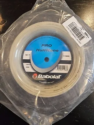 Babolat Pro Hurricane 17 Gauge Tennis String Reel Brand New 120m • $84.99