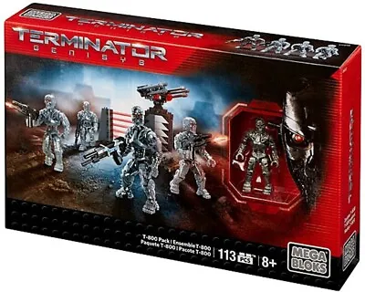 Mega Bloks Terminator Genysis T-800 Figure Pack ( 2015) Mega Construx. • £74.99