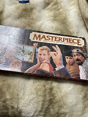 Vintage Masterpiece Classic Art Auction Board Game 1996 Parker Brothers Not Comp • $42