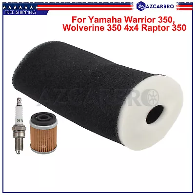 Air Filter Oil Filter 1UY-14451-00-00 For 1987-2004 Yamaha Warrior 350 (YFM350X) • $9.97