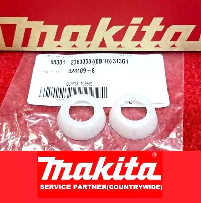 2Pcs Genuine Makita Bumper 424109-8 TD090D Cordless Impact Driver 10.8v   • £6.86