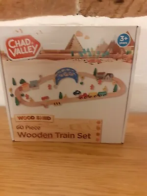 Chad Valley 60 Peice Train Track. New  Childs Boy Girl Present 3 Plus.  • £16.99