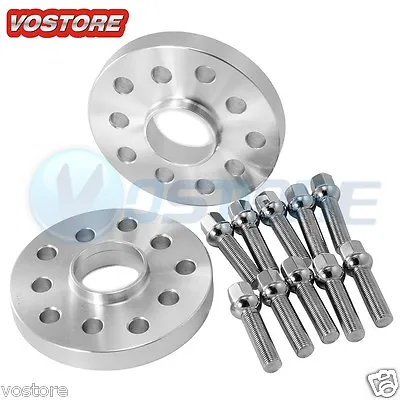 (2) 12mm Hubcentric Wheel Spacers Adapters 5x100 / 5x112 For VW Audi 57.1mm Bore • $844.50