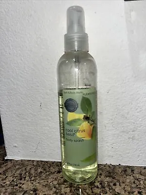 Bath & Body Works Cool Citrus Basil Body Splash Mist / Spray  8oz • $29.95