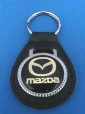 Mazda Auto  Leather Keychain Key Chain Ring Fob #042 • $17.99