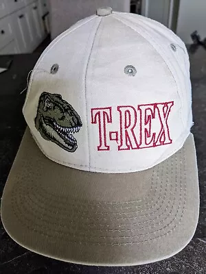 Vintage 1997 Jurassic Park The Lost World T-Rex Youth Olive Snapback Hat Rare  • $59.33