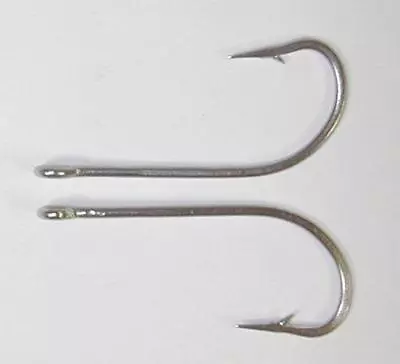 25 34007 7/0 Stainless Steel Fish Hooks Flies Bait Lure Tarpon Salmon Steelhead • $10.14