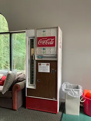 Vtg Coca-Cola Tin Vending VENDO Machine 7  X 4  Hinged Front Door • $400