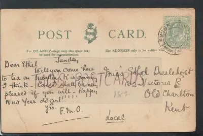 £3.99 • Buy Genealogy Postcard - Dreslehorst - 132 Victoria Road, Old Charlton, Kent RF4832