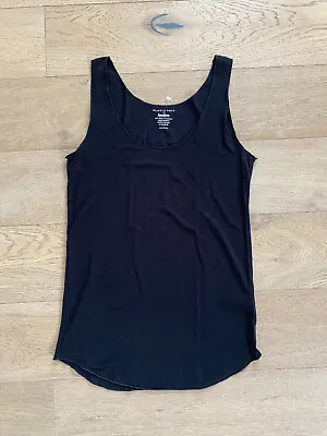 Majestic Paris For Neiman Marcus Superwashed 'Soft Touch' Tank Top Black Size 3 • $35.99