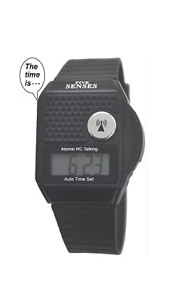 Atomic Talking Watch - 5 Senses Top Button LCD Atomic Talking Watch Five Senses • $10