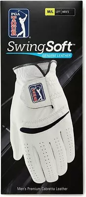 PGA TOUR Men's SwingSoft Leather Golf Glove 3-PACK • $29.99