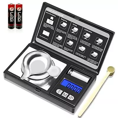 Digital Milligram Jewelry Scale 50X0.001G High Precision Portable Multifunction • $31.30