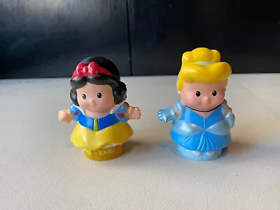 £1.49 • Buy 2 LITTLE PEOPLE 2012 MATTEL PRINCESS PANTO PLASTIC FIGURES Cinderella Snow White