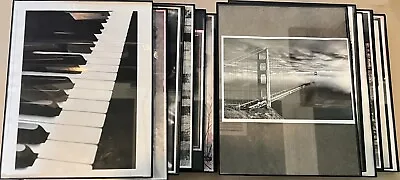 11 MCS Industries Format Frames BLACK 8.5  X 11  Each With Unique Photo Used VG+ • $39.99