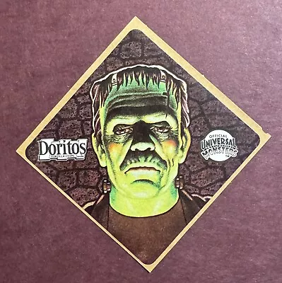 Vintage DORITOS - UNIVERSAL MONSTERS STICKER -FRANKENSTEIN Card • $0.99