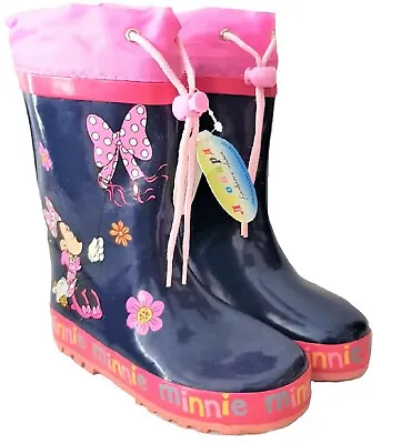 Kids Rains Girls Wellies Infants Snow Wellington Childrens Waterproof Boots Size • £9.95