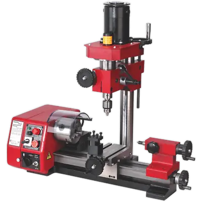 Sealey SM2503 Mini Lathe Milling And Drilling Machine 240v • £1696.95