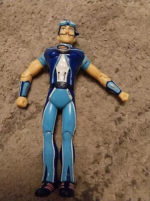 Lazy Town Sportacus Talking Articulated Figure Toy 21 Cm • £8.50