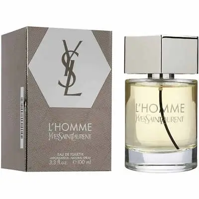 Ysl L'homme 100ml Edt Spray For Him - New Boxed & Sealed - Free P&p - Uk • £80.95