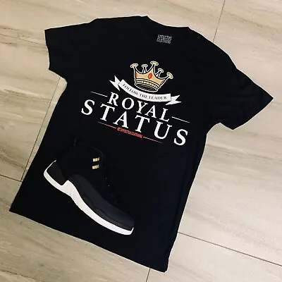 Tee To Match Jordan Retro 12 Reverse Taxi. Royal Status Tee • $26.25