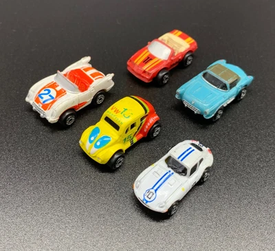 £8.50 • Buy Micro Machines Vintage Galoob 5pc 1992 Bonus Car Bundle VW Beetle Jaguar Vette
