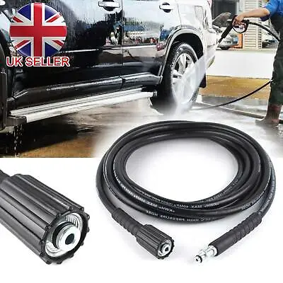 High Pressure Washer Hose Drain Cleaning Pipe Replacement 5M For Karcher K Serie • £10.69