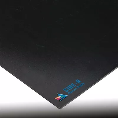 Black Kydex V Plastic Sheet 0.060  X 12  X 12  Vacuum Forming^ • $3.57