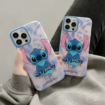 £12.71 • Buy Lilo & Stitch Phone Case Cute Stitch Back Case Protection Phone Cover Fashion UK