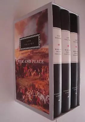 War And Peace: 3 Vols By Leo Tolstoy (Hardcover 1992) • £39.19