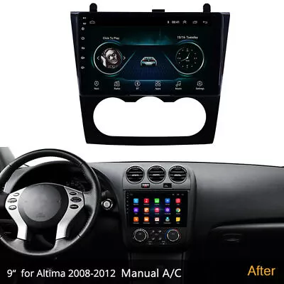 9'' Android 10.1 Car Stereo Radio GPS Navigation For Nissan Teana Altima 2008-12 • $165.20