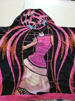 Monster High Hooded Beach Towel Child's Bathtowel  • $15