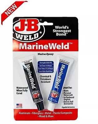 J-B Weld 8272 MarineWeld Marine Epoxy - 2 Oz. • $12.80
