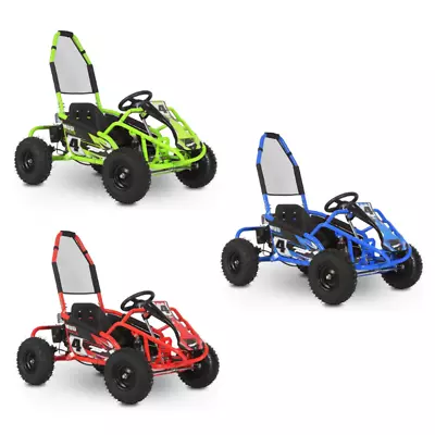 MotoTec USA® - Mud Monster Kids Gas Powered 98cc Go Kart Full Suspension • $1249