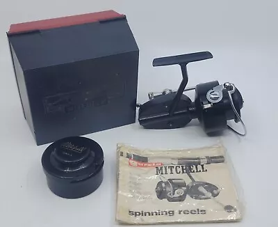 NEW Vintage Garcia Mitchell 300 Spinning Reel In Box With NEW Spool UNUSED RARE • $279.99